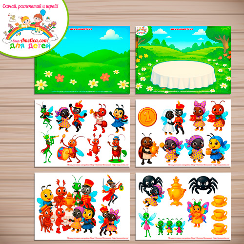 Дидактическая игра на липучках — игровой планшет для детей по сказке Дидактическая игра на липучках — игровой планшет для детей по сказке