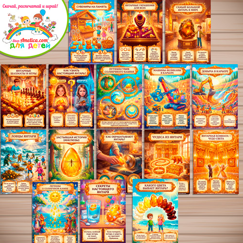 Развивающая книжка (папка-передвижка) плакаты - презентации (наглядный материал) «Янтарь — солнечный камень России". Развивающая книжка (папка-передвижка) плакаты - презентации (наглядный материал) «Янтарь — солнечный камень России".