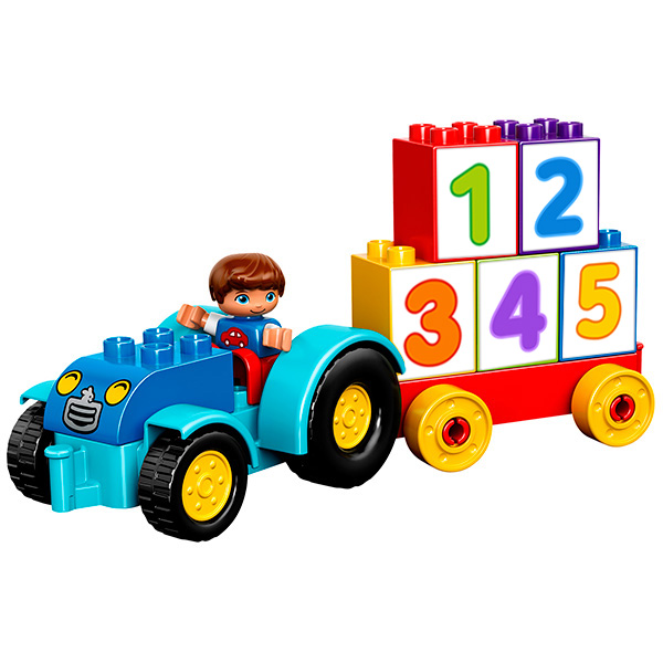 Картинки — наклейки для кубиков «Lego Duplo» «Счёт от 0 до10 для малышей»