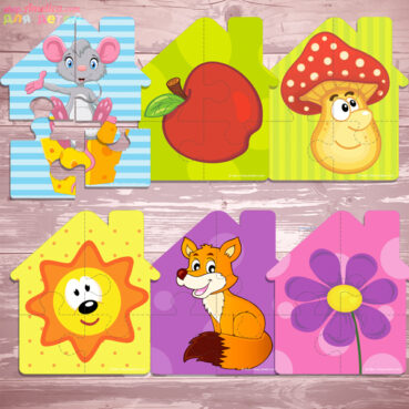 развивающие пазлы для детей скачать для печати