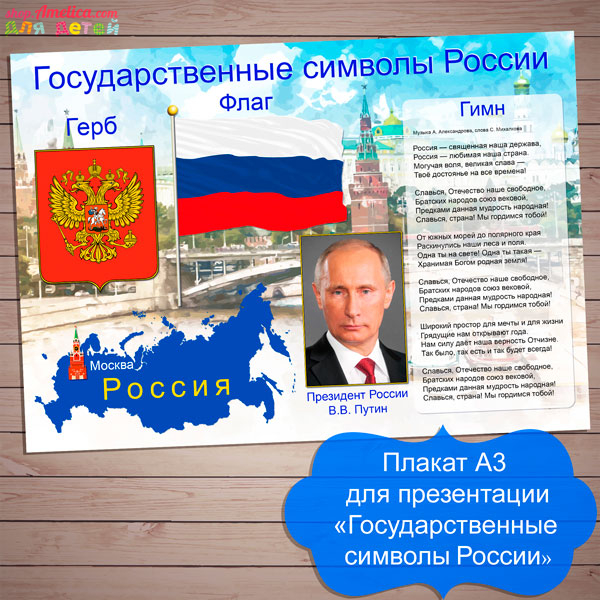 День российских символов. Плакат с государственной символикой. Плакат символика России. День России стенд. День России плакат.